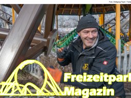 Aufbau des Themenbereichs „Sonnenbucht“ in FANTASIA (Januar 2025)